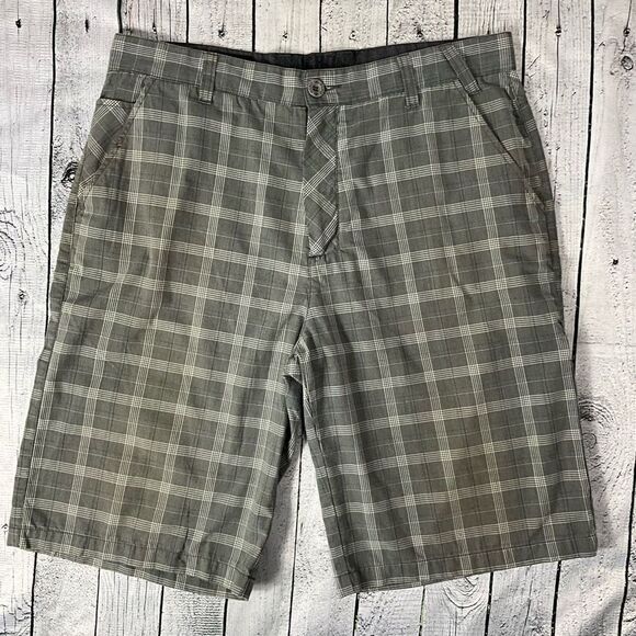 MICROS Plaid Shorts - Picture 1 of 5